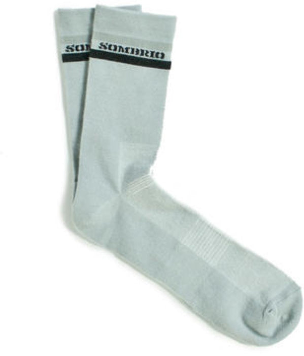 Sombrio Superchamp Coolmax Cycling Socks Mineral Grey UK 8 - 11