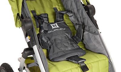 BURLEY SOLSTICE STROLLER JOGGER, BUGGY, PUSHCHAIR GREEN + SUSPENSION RRP £399.99