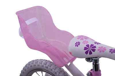 GIRLIE BIKE ACCESSORIES PACK DOLLY SEAT, BASKET, TASSELS & FREE GRIPS PINK