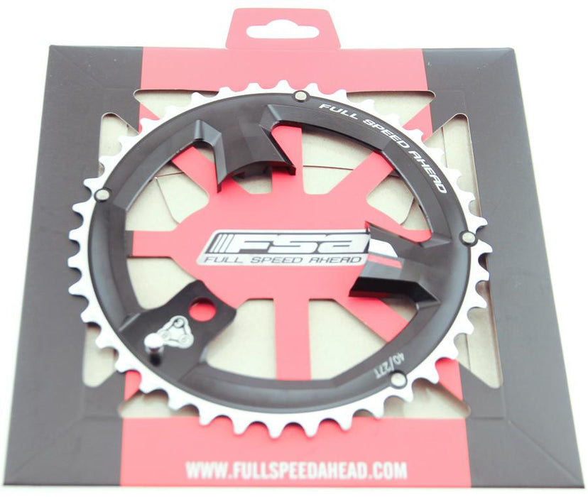 FSA Super MTB Alloy 9 Speed 40T 3 Bolt Chainring - Black