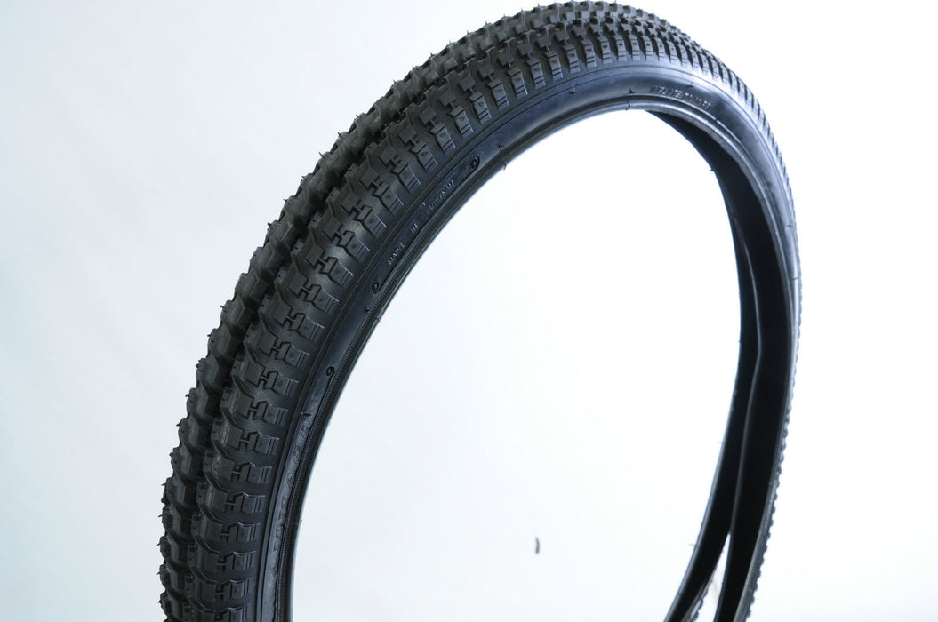 PAIR 26x2.125 (57-559) SNAKEBELLY BLACK TYRES IDEAL FOR RALEIGH BOMBER,CRUISER