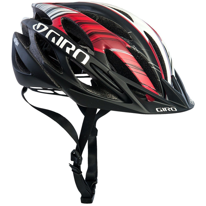 GIRO ATHLON XC MOUNTAIN BIKE ADULTS ROC LOC HELMET 55-59cm RED-BLK JAN SALE PRIC