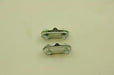 STEEL CYCLE MUDGUARD FIXING PLATES FOR VINTAGE-CLASSIC BIKES WITH HOOP STAYS - Bankrupt Bike Parts