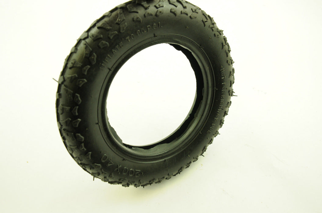 A NEW 8” (200-40) DAMAGED BRAND DIRT SCOOTER ALL TERRAIN TREAD BARGAIN