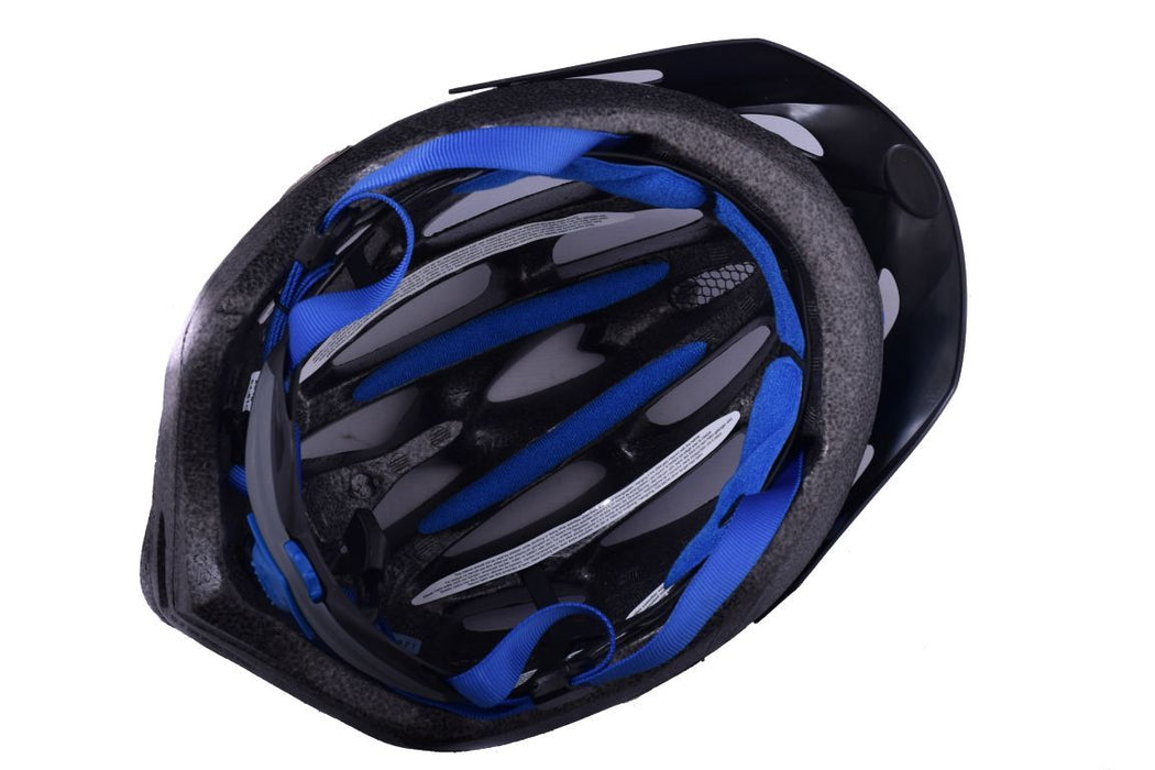 BELL VENTURE "IN-MOLD" CYCLE BIKE HELMET 54 - 61cm BLUE WHITE BLACK 50% OFF