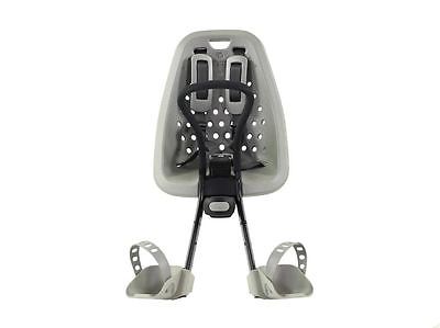 YEPP MINI SILVER FRONT MOUNT BIKE CHILD SEAT FOR AHEAD STEM CYCLES 45% OFF+STAND