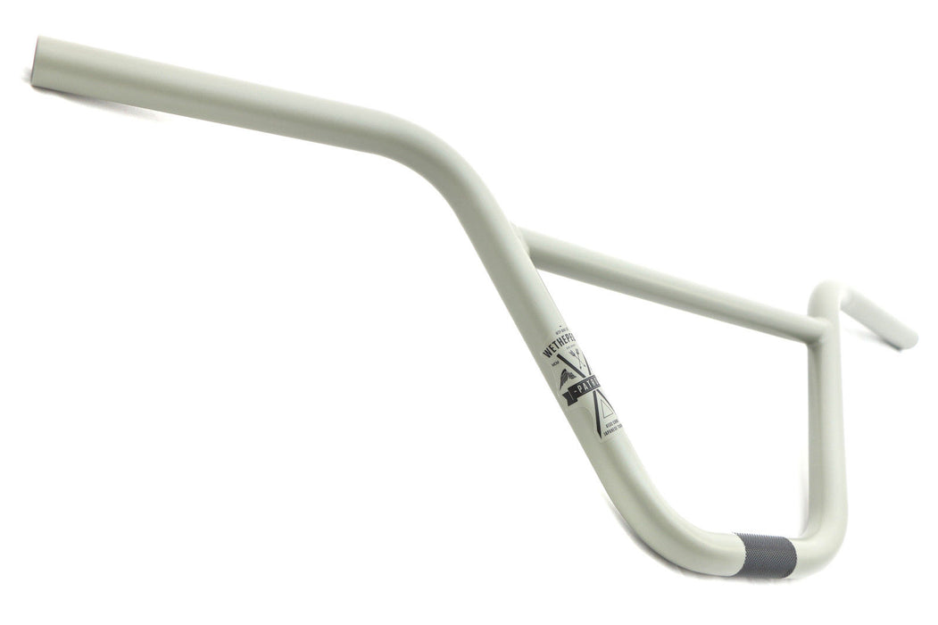 WETHEPEOPLE PATRON 8.5” RISE BMX CR-MO 720mm WIDE HANDLEBAR GREY