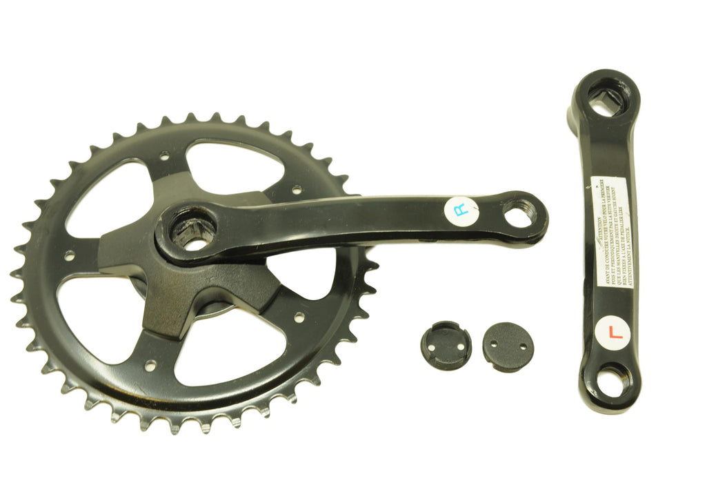 FOLDER OR KIDDIES BIKE 40 TEETH 140mm SHORT ARM 3/32” COTTERLESS CHAINWHEEL & CRANK