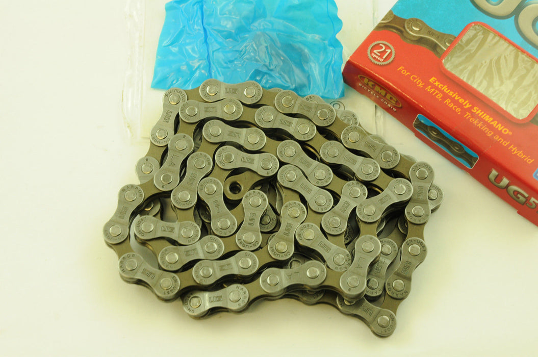 GENUINE SHIMANO UG51 3-32 CYCLE CHAIN MTB-ANY BIKE 21 SPD INC 7&14 SPD 116 LINK