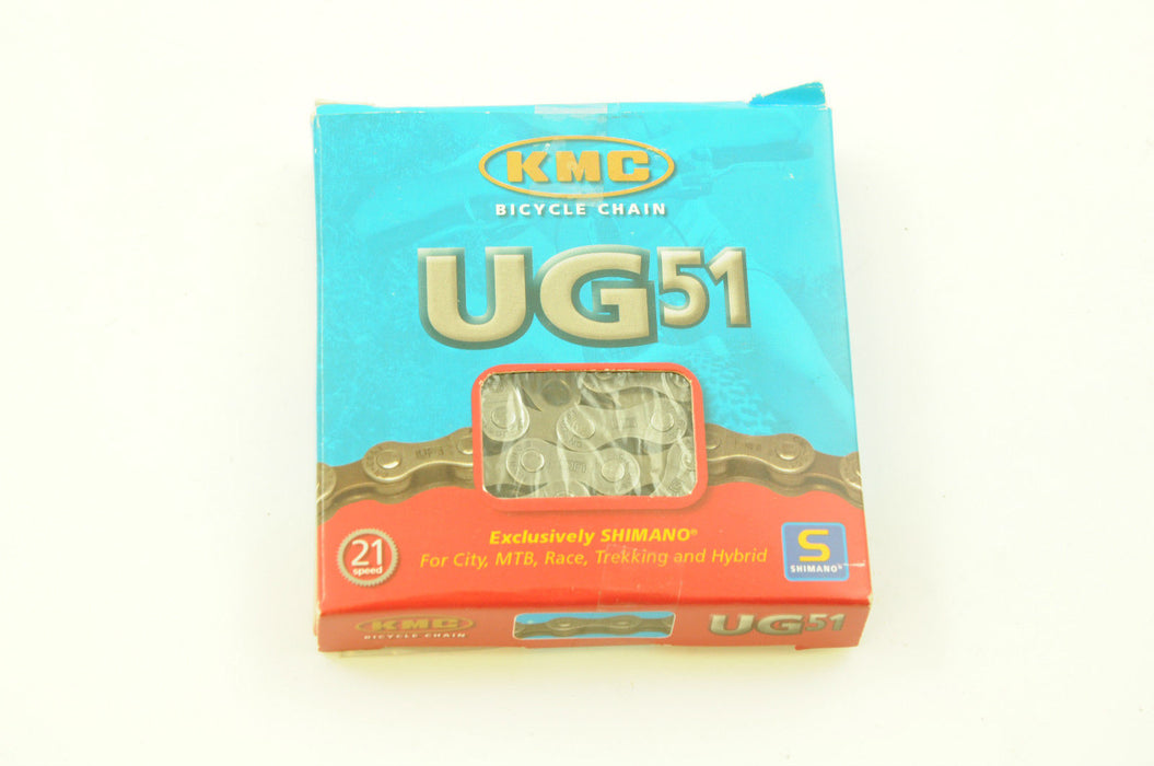 GENUINE SHIMANO UG51 3-32 CYCLE CHAIN MTB-ANY BIKE 21 SPD INC 7&14 SPD 116 LINK