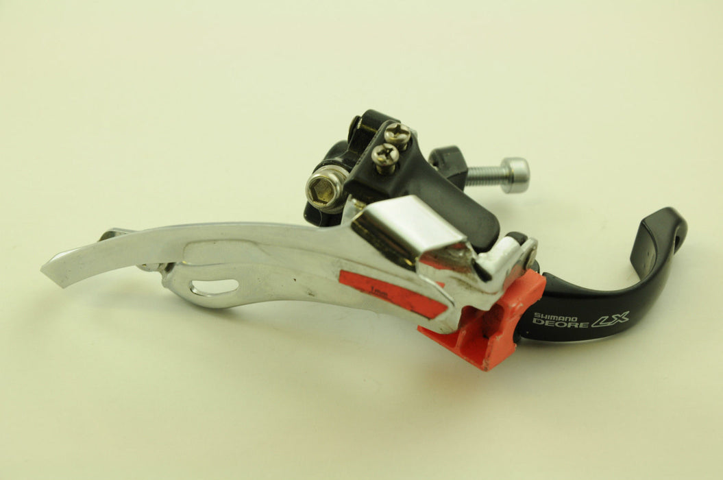 90s VINTAGE SHIMANO DEORE FD-M567 MTB BIKE GEAR MECH DERAILLEUR DOWN PULL 31.8mm