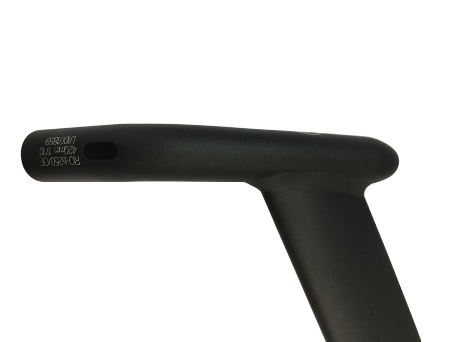 FSA VISION TEAM BASE TIME TRIALS COW HORN HANDLEBAR 420mm WIDTH, 26mm DIAMETER BLACK