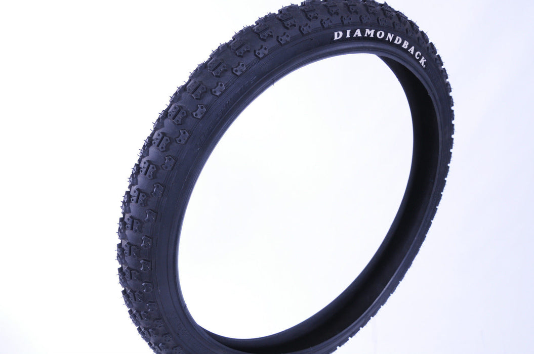 BMX DIAMOND BACK 20 X 2.125 COMP III STYLE TREAD BIKE TYRE ALL BLACK DBX056