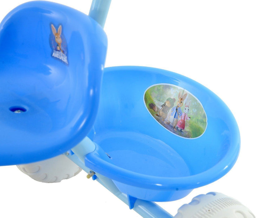 KIDDIE TRICYCLE PETER RABBIT MY FIRST TRIKE AGE 2+ KIDS TRIKE+PARENT HANDLE BIKE