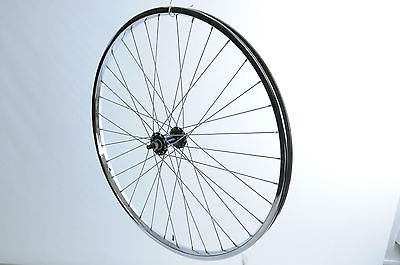 SECOND HAND BIKE DEALERS; 5 FIVE MTB FRONT BIKE WHEELS 26 x 1.75 559 CHROME RIMS