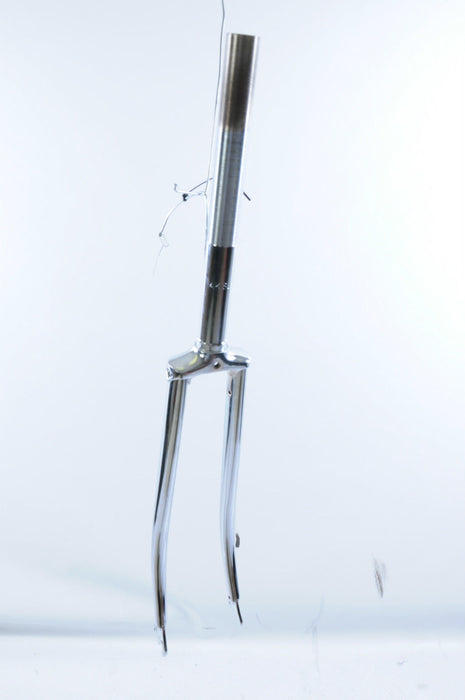 VINTAGE 80's SPORTS BIKE 26" CHROME FRONT FORKS CLASSIC TOURIST BIKE,RACER F105