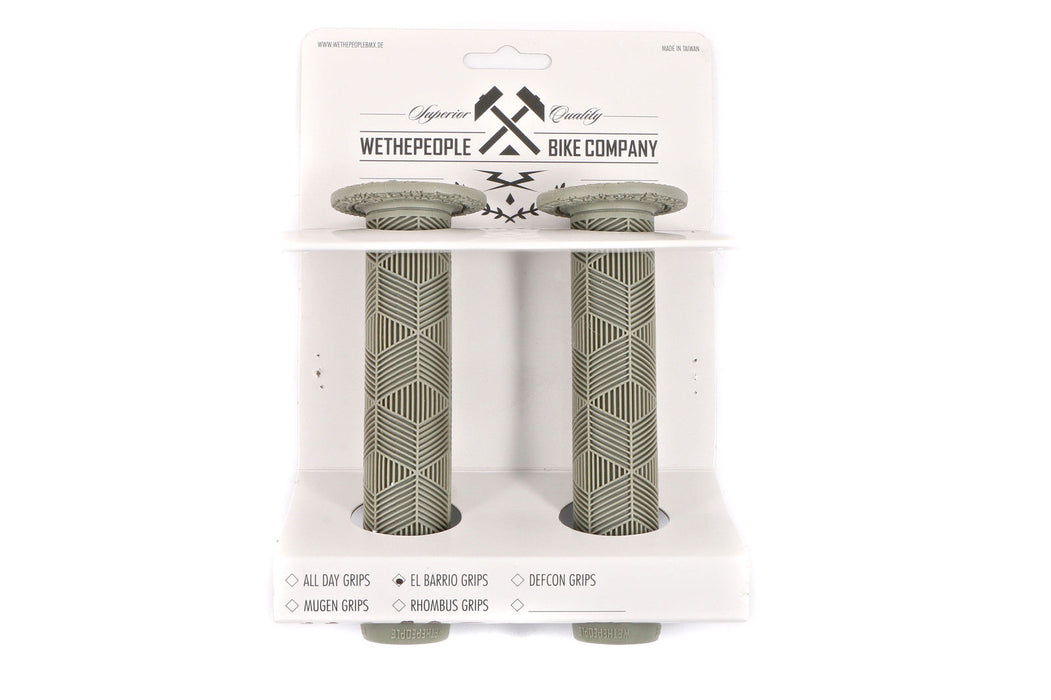 WETHEPEOPLE “EL BARRIO” SOFT BMX WTP HANDLEBAR GRIPS GREY SALE PRICE 50% OFF