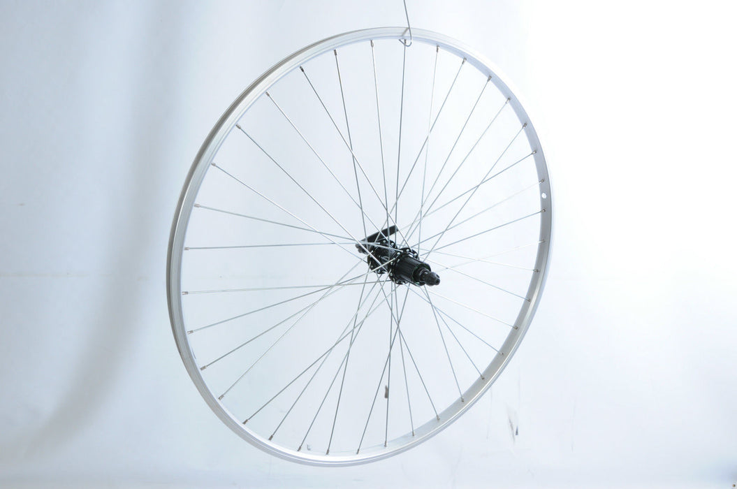 700c 622 x19 RIM SHIMANO FH-RM30 7 SPD REAR WHEEL FREEHUB HYBRID TREKKING BIKE