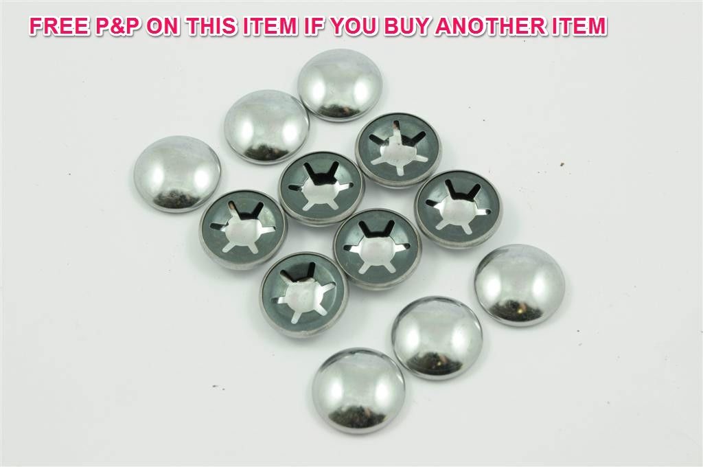 12 x 7/16" STAR LOCK DOME END AXLE CAPS LAWN MOWERS,SMALL PLANT, GARDEN TOOLS