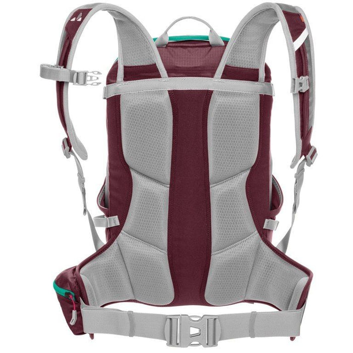 VAUDE MOAB 14 LITRE BACKPACK RUCKSACK CYCLE SHOULDER BAG CLARET RED 50% OFF RRP