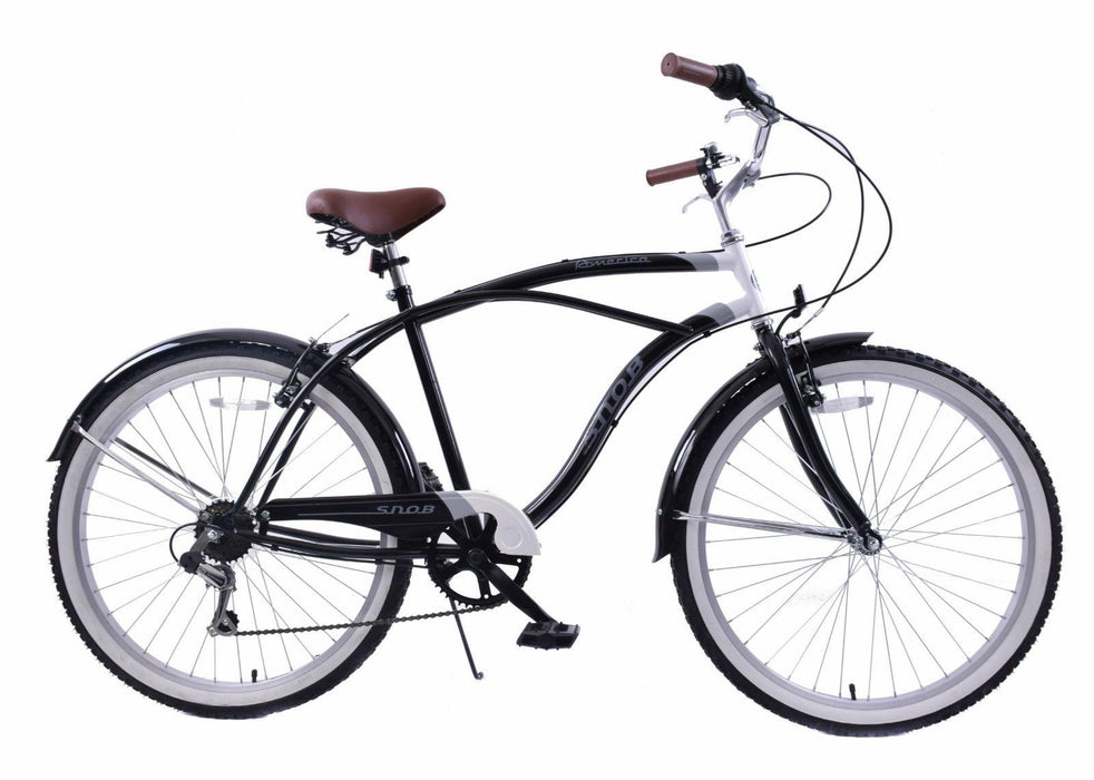 AMERICAN STYLE MENS BEACH CRUISER 6 SPEED MUSCLE BIKE IDEAL VW SHOW 22" 1D3626