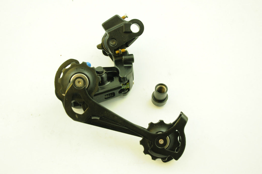 SHIMANO HONE  RD-M600 SGS  LONG CAGE 9 SPEED HUB AXLE FIT REAR DERAILLEUR