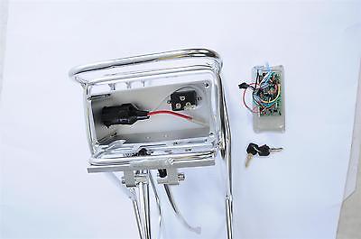 E BIKE DOUBLE DECK 36V LITHIUM ALLOY BATTERY & CARRIER SPRUNG RACK COMPLETE NOS