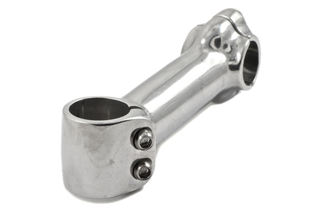 POLISHED ALLOY 28.6mm A-HEAD 110mm BIKE HANDLEBAR STEM BANKRUPT STOCK PRICE