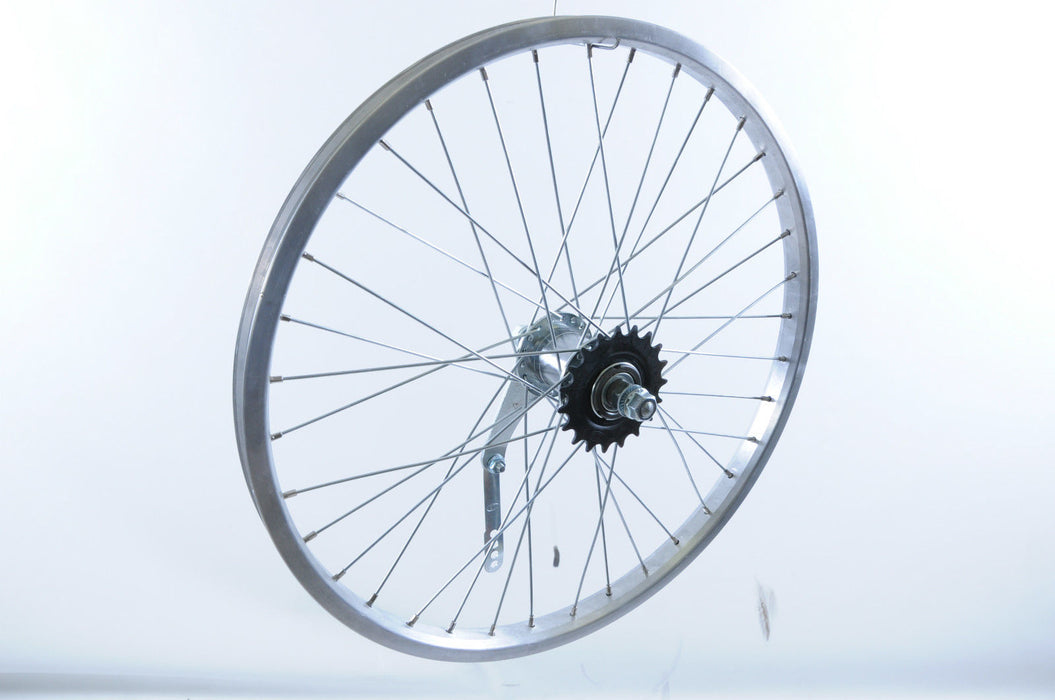 PEDAL BACK BRAKE FOLDING BIKE REAR WHEEL COASTER HUB BRAKE 20 x 1.75 ALLOY RIM - Bankrupt Bike Parts