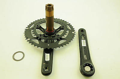 FSA GOSSAMER BB386 EVO COMPACT DOUBLE CHAINWHEEL CHAINSET 50-34 172.5mm 50% OFF