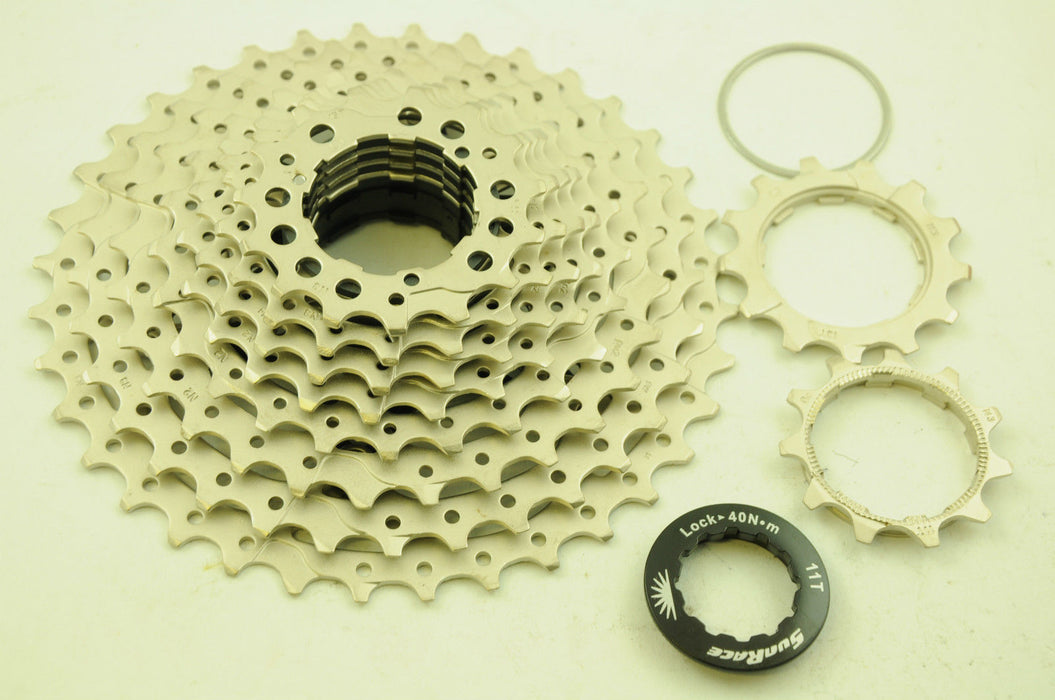 10 SPEED SUNRACE CSMS1 11-36T CASSETTE SPROCKET SHIMANO FREE HUB COMPATIBLE