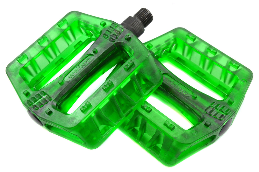 Diamondback Mountain Bike Resin Pedals 9-16" Translucent Green 40% OFF