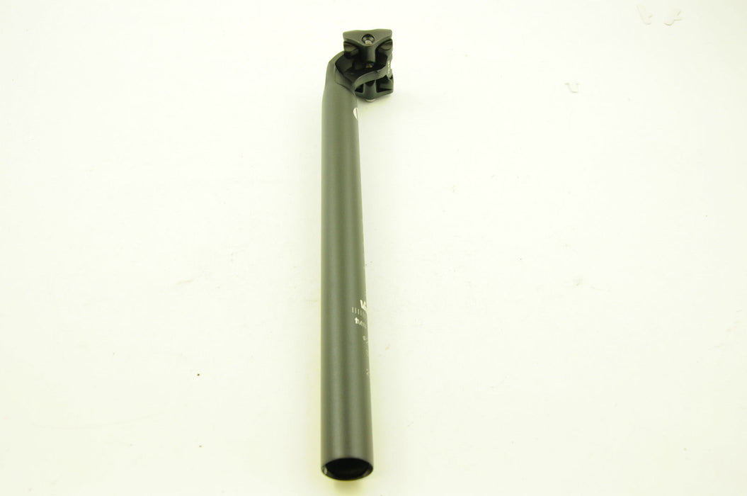 27.2mm SEAT POST ALLOY BIKE MICRO ADJUST SEAT POST BLACK 350mm (14") NEW