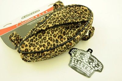 ELECTRA CUSTOM LADIES FRAME BAG USA TYPE CRUISER, DRAGSTER LEOPARD FUR DESIGN