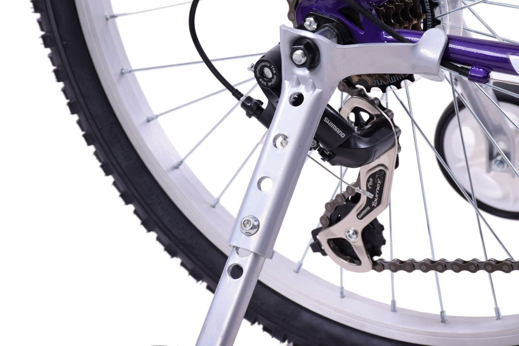 BICYCLE BALANCE WHEELS TO ALLOW SPECIAL NEEDS TO RIDE 20” & 24” GEARED BIKES