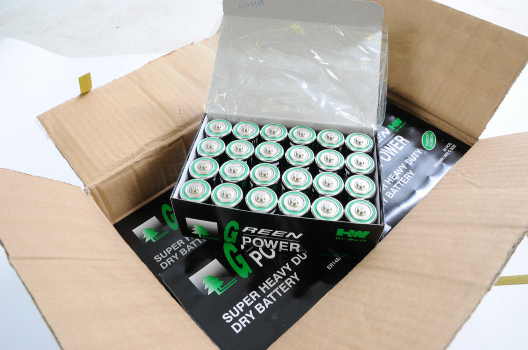 WHOLESALE JOBLOT 4800 HI WATT SUPER HEAVY DUTY ZINC CHLORIDE C SIZE UM2 BATTERY