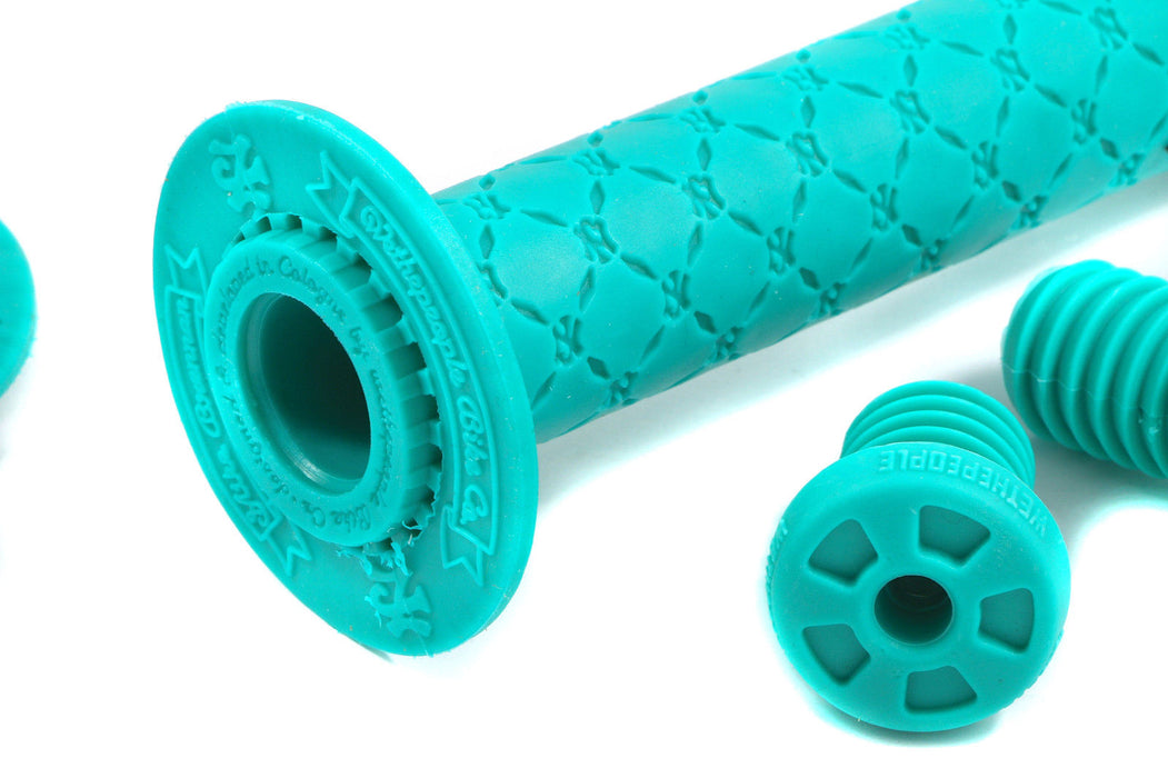 60% OFF WETHEPEOPLE “ALL DAY” BMX MIKE BRENNAN WTP HANDLEBAR GRIPS GREEN COL