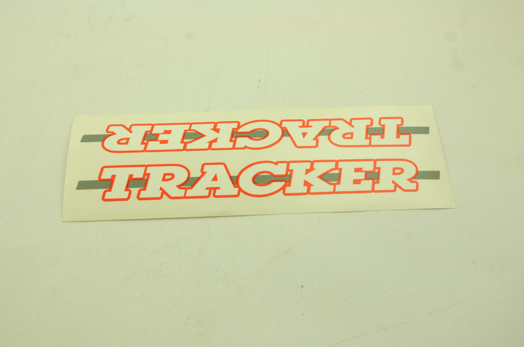 OLD SCHOOL HAWK TRACKER BMX BIKE FRAME TRANSFER -DECAL GENUINE 80’s MADE NOS