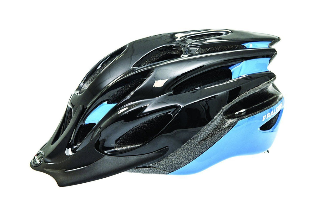 RALEIGH MISSION EVO CYCLE BIKE HELMET BLACK- BLUE LARGE 58- 62cm