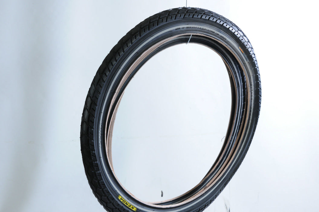 PAIR KENDA ELECTRIC E BIKE TYRES 22x2.125 (57-456) PUNCTURE RESISTANT&REFLECTIVE