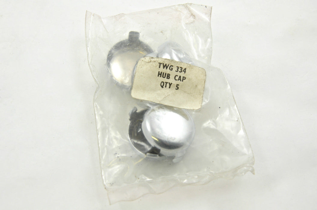 30mm DOLLS PRAM HUB CAPS CHROME DOMED 60’s MADE NOS SUIT SILVER CROSS TWG334