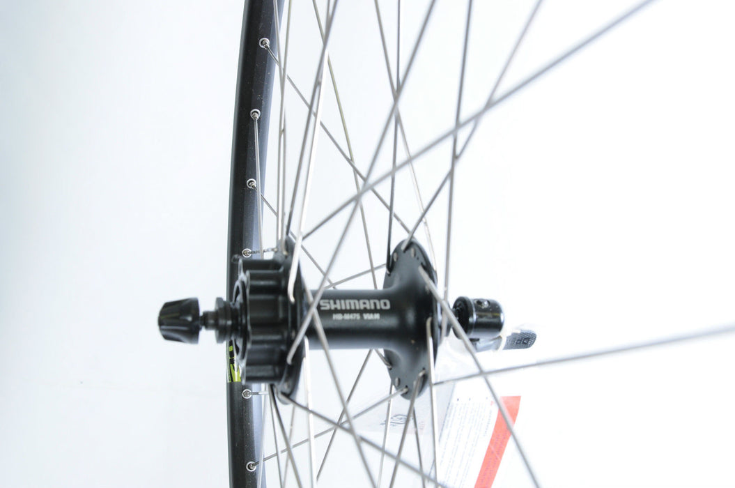 26” MTB 559 DP20 DUAL WALL ALEX RIM SHIMANO DEORE FH-M475 DISC BRAKE WHEELS