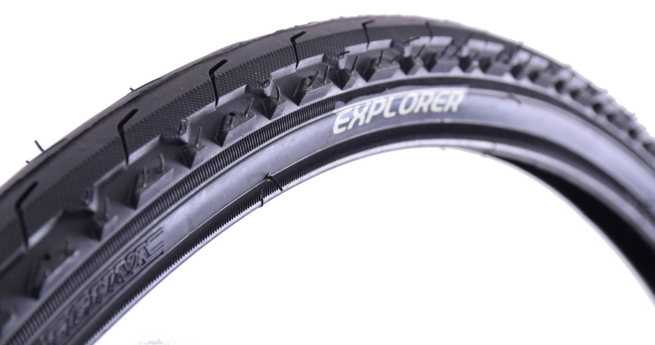 PAIR (2) CLAUD BUTLER EXPLORER 700c x 38 HYBRID TREKKING BIKE TYRES SEMI-SLICK