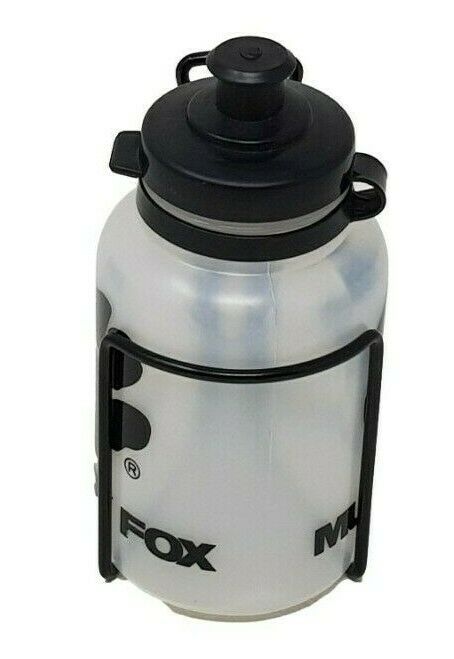 SMALL MUDDY FOX WATER BOTTLE, BOTTLE CAGE, 330ML, CLEAR PLASTIC, KIDS BIKES