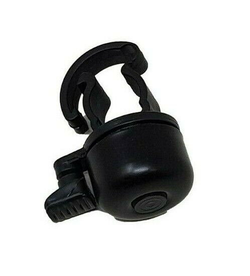 BIKE FLICK BELL VINTAGE & MODERN RACING, BLACK STEEL GREAT SOUND CYCLE BELL