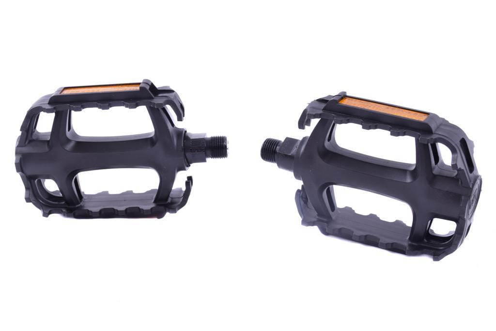 PAIR CITY BIKE,MTB TREKKING HYBRID OR ANY BIKE VP PEDALS WITH CAT EYE REFLECTORS