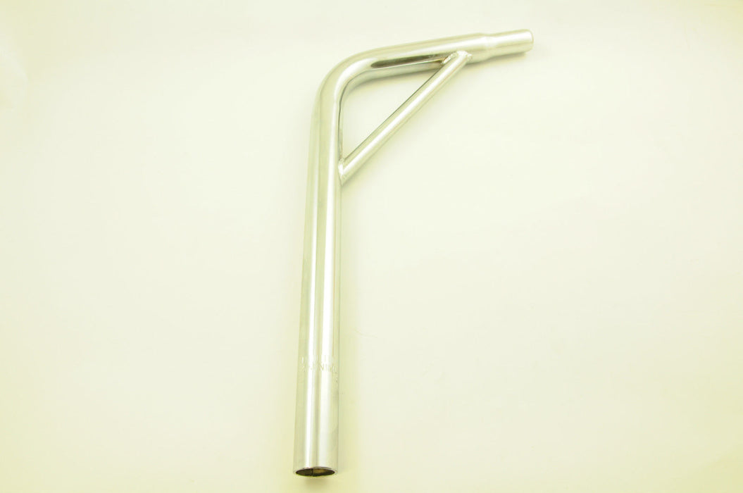 27.2mm Chrome Braced BMX Layback Seat Post Pillar 400mm Rare Hi-Tensile Steel