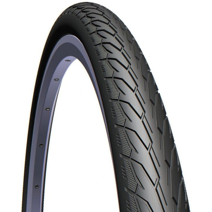 PAIR 700c - 40 622 - 42 RUBENA FLASH V66 STOP THORN PUNCTURE TYRES 3mm LINING