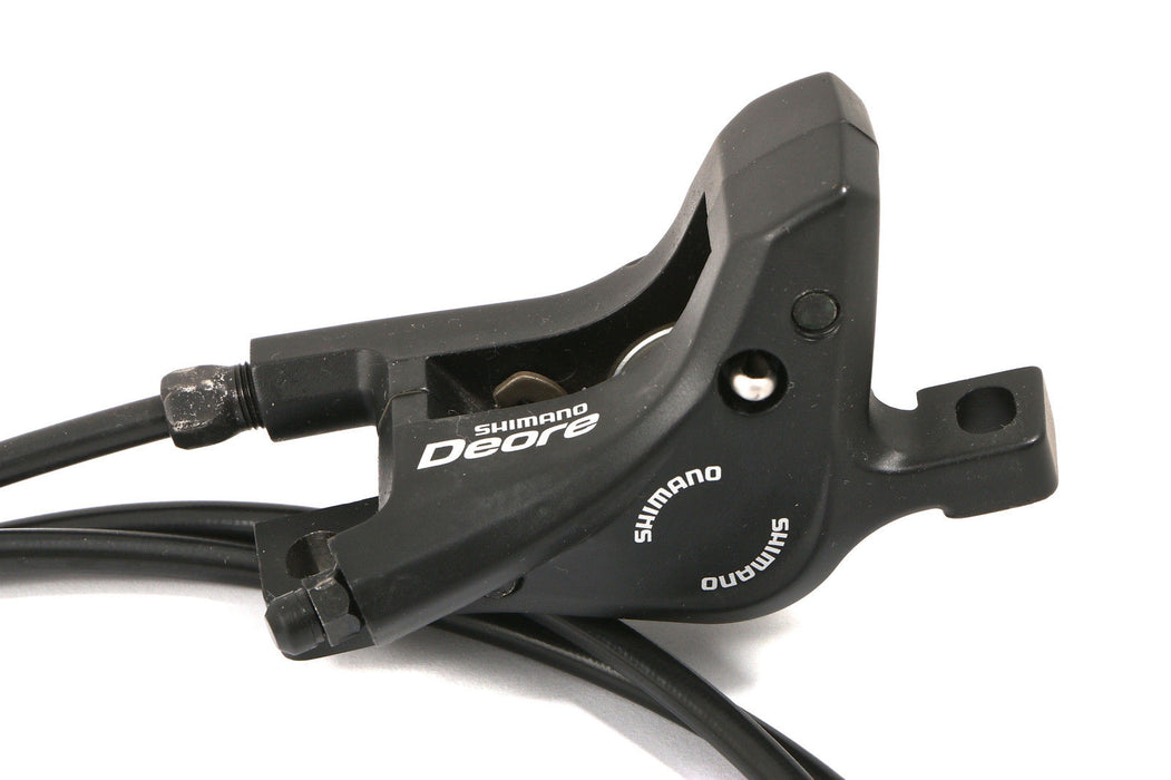 SHIMANO DEORE HYDRAULIC REAR DISC RIGHT HAND BRAKE LEVER & CALIPER M535 NEW