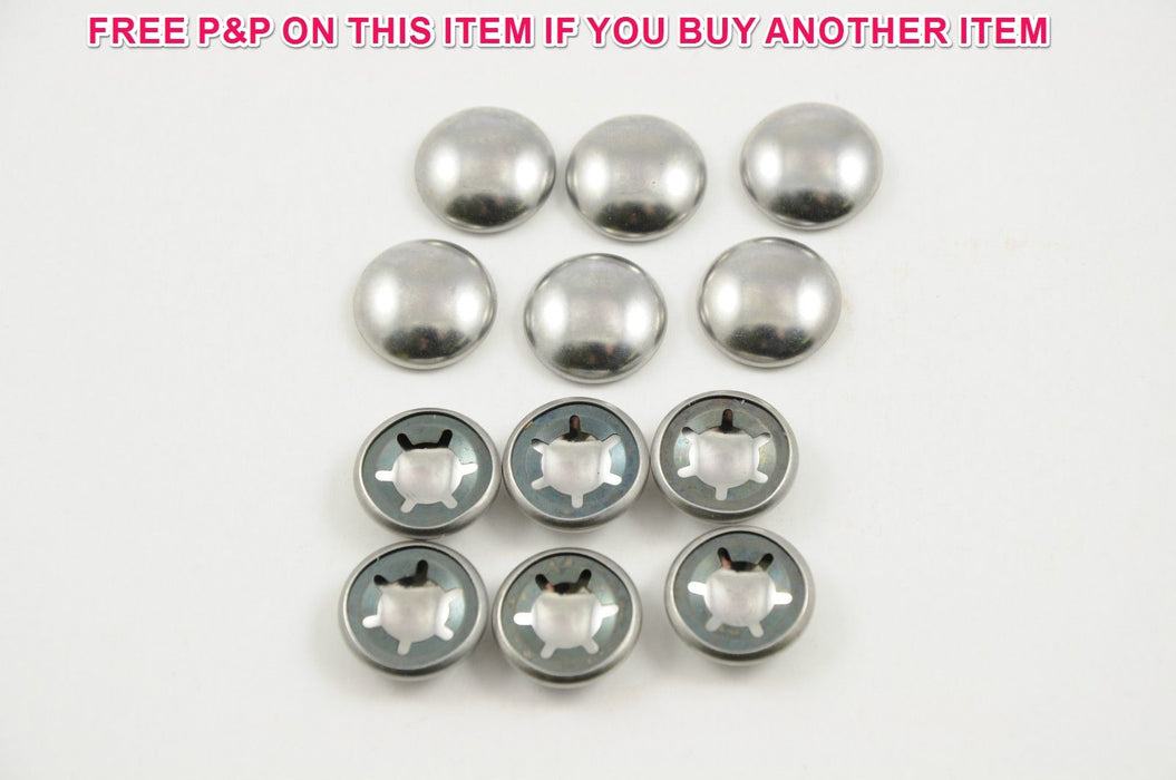 12 x 5/16" STAR LOCK DOME END AXLE CAPS BIKES,TRIKES,WHEELED TOYS MODELS KARTS